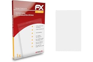 atFoliX Panzerfolie kompatibel mit Standard-Display 19,0 Zoll wide (410,9 x 257,0mm) Schutzfolie, entspiegelnde und stoßdämpfende FX Folie