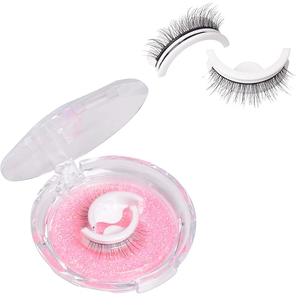 Kaylash Wiederverwendbare Klebewimpern – 2 Paar, Selbstklebend, Wasserfest & Flauschig (Dick)