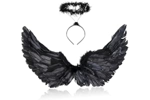 YeahBoom Alas de Hadas para Niñas,Alas de Elfo Mariposa Brillan con Orejas de Elfo Varitas de Hadas Diadema de Led,para Halloween,Carnaval,Navidad,Fiesta Cumpleaños