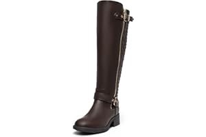 DREAM PAIRS Utah Women's Knee High Riding Boots