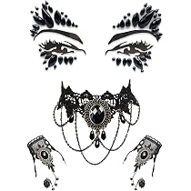 Collana a girocollo donna per Halloween dark, gotica o punk