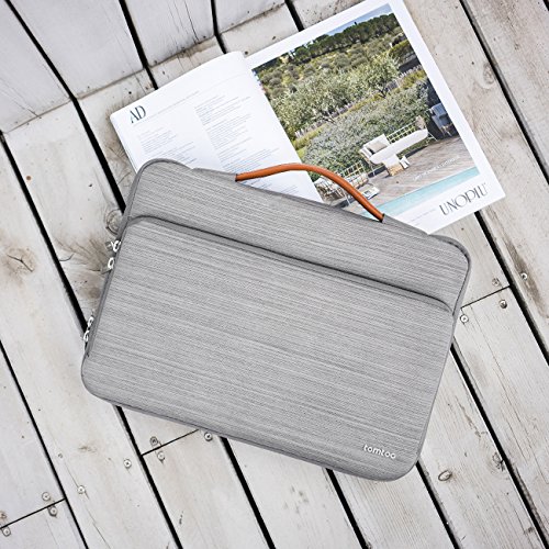 Tomtoc Surface Book/ Surface Book mit Performance Base Schutzhülle/Tragetasche für Laptops Ultrabooks Netbooks Tablets, spritzwassergeschützt, grau - 6