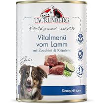 TACKENBERG Bio-Rind Mit Karotte & Hagebutte – Premium Nassfutter Für Hunde, 6 X 800 G Dosen, Getreidefrei Und Natürlich