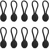 10 Pièces Attache Cable Magnétiques,Silicone Attaches de Câble,Clips de Câble Réutilisables,Attaches torsadées réutilisables,