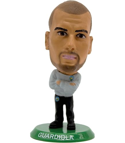 SoccerStarz - Man City Pep Guardiola (Suit) : Amazon.co.uk: Sports