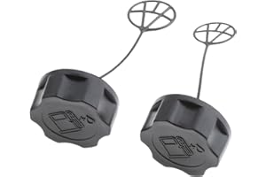 Hicello - Zaślepka do zbiornika, 2 sztuki, do rozdrabniacza, kosiarki, kosiarki 33CC, 43CC, 52CC, CG330, CG430