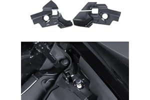 ‎YWOOON Ywooon Hood Water Barrier Box für Tesla Model 3 Highland 2024 2025 Frontstamm Wasserführer Gitterkanäle verhindert Verstopfung und Trümmerblockade Automobilzubehör