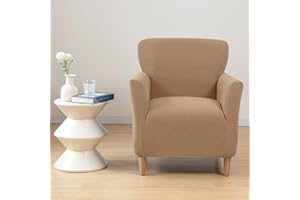 UYEOCO Copripoltrona 1 Posto con Braccioli Relax Reclinabile Universale Copri Poltrona Elasticizzato Lavabile Rimovibile Fodera per Poltrona Poltroncine Relax Copertura per Poltrona Elettrica Reclinabile ( C