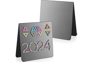 Gersoniel Magnet Display Stand Balls Magnetic Display Board Black Metal Magnet Board Stand Desk Easel Board for Bulletin Table Top Beads Balls for Showing Off (Magnetic Beads Not Included) (2 Pack)