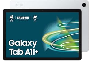 Samsung Galaxy Tab A11+, Tablet Android, WiFi, 6GB RAM, 128GB, 11.0" 90Hz Display, Silver [Versione Italiana]