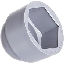 10 Pezzi Cappucci Copri-Dado Bulloni M8 | Grigio RAL 7040 | Chiave 13 | Protezione Antiruggine E UV | EMFA - Foto 9