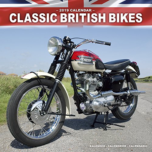 Preisvergleich Produktbild Classic British Motorbikes - Britische Motorrad-Oldtimer 2019 (Wall-Kalender)