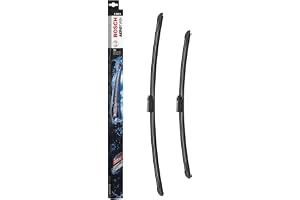 Bosch Aerotwin 3397007638 Original Equipment Replacement Wiper Blade - 26"/21" (Set of 2) Top Lock 16mm