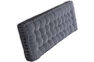 MSNCS Cojin Para Banco Exterior Interior 100x50, 80x40, 100x40, 90x30 Cojin Jardin 60x60, 40x40 Cojin De Banco Grueso, Cojines Para Bancos Para Terraza Balcón Palet Comedor Columpios(C,160x60cm/63x24in)