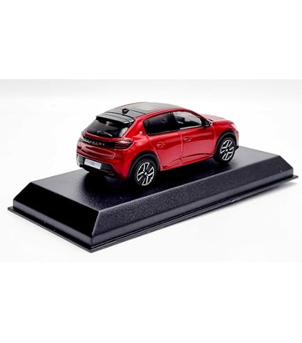 Peugeot 208 GT 2024, Bleu Métallique, NOREV 1:43, Avec Porte-Clés | UK