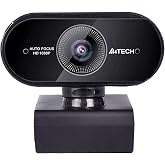 A4 Tech PK-930HA Full HD 1080P Oto-Fokus, Geniş G&ouml;r&uuml;nt&uuml; A&ccedil;ısı, 360 derece Hareket, AF Dijital Mikrofonlu Webcam