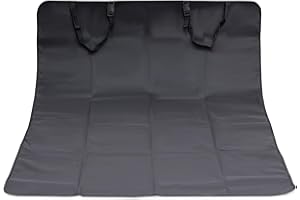 ATEK Car Boot Protector Liner for Dog – 143.5 x 145 cm Heavy Duty Car Boot Dog Liner Protector Waterproof Boot Liner, Pet & Dog Boot Mat, Universal for Estate Hatch Back SUVs Trucks with Bumper Protection