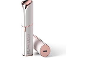 Finishing Touch Flawless Next Generation Facial Hair Remover, Rechargeable, 2 x Replacement Heads Included, White