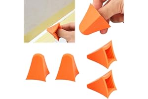RZCOMP Silicone Caulking Tools,Silicone Seam Tool Caulking Finger Tool Silicone Caulk Smoothing Tool,Silicone Cone Tool for Kitchen, Bathroom Wall Joints, Floor Gaps 4Pcs