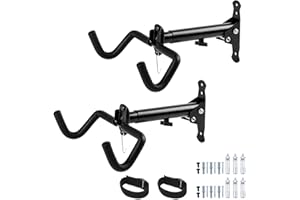 CYFIE Soporte de pared para bicicletas, portabicicletas vertical plegable para la pared, ángulo y distancia ajustables, adecuado para bicicletas de montaña, bicicletas de carreras para niños