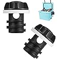 2 Pack Yeti Cooler Drain Plug Replacement Accessories - Compatible with Most Rotomolded Coolers - Leak-Proof Design