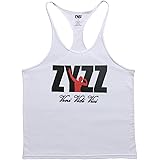 Muscle Alive Uomo Bodybuilding Canotte Palestra Zyzz Stringer Canottiera Cotone