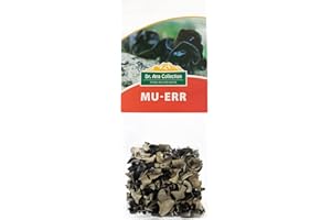 ‎DR. ANA COLLECTION Dr. Ana Collection - getrocknete MU-ERR geschnitten (30g), Premium-Qualität, handverlesen - Black Fungus - Judasohr - Holunderpilz - Auricularia auricula-judae