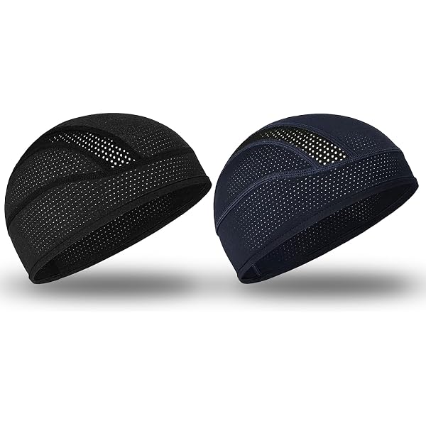 Casquette Cyclisme Légère HULG - Bonnet Sous Casque été - Absorption Transpiration - Unisexe Pour Sport Outdoor