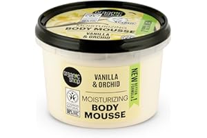 Organic Shop Body Mousse Moisturizing Vanilla & Orchid, 250 ml