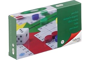 Cayro – Parcheesi – + 6 Jahre – kleines magnetisches Modell – Brettspiel für Kinder und Erwachsene – ideal für Reisen – mit Klappbrett – 2 bis 4 Spieler