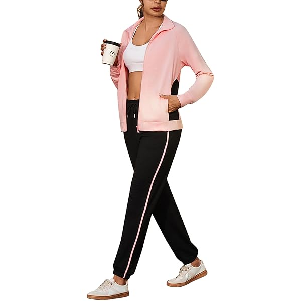 Conjunto Deportivo Mujer Generisch Chándal Para Mujer De Algodón