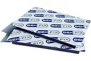 BEK-FIX® 6X Number Plate Double Sided Foam Adhesive Fixing Pads Sticky Pads 6mm Oversized