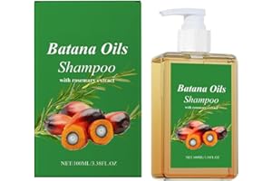 NANKOYAL Shampooing À L'huile De Batanas Pour La Pousse Des Cheveux,Huile De Batanas Biologique Avec Romarin,doux Et Moelleux Pour Hommes Et Femmes,Prévient La Chute Des Cheveux