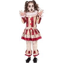 Bristol Novelty Terrorquin Mädchen-Kostüm – Gruseliges Halloween-Outfit Für 10–12 Jahre (Größe XL)