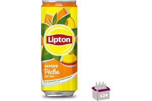 WINE AND MORE Lipton Ice Tea Pêche Slim - 24 x 33 cL