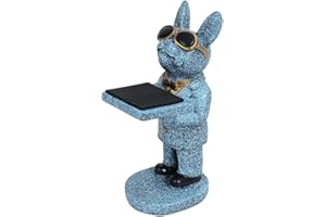 BAOJULONG Watch Display Stand Holder Cool Resin Dog Figurines Jewelry Bracelet Ring Watch Stand Office Home Decor Gifts