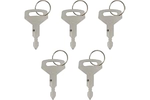 CLNYRWCB Ignition Key compatible with Kobelco SK250 K250 Excavator Replacement Key-5Pack