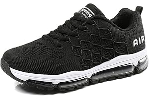 gojiang Zapatillas Running Hombre Bambas Mujer Deportivas Tenis de Mujer Zapatos para Correr Cómodo Ligero Transpirable Antideslizante Jogging Casual Fitness Exterior Zapatillas Trail 34-46EU
