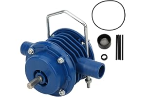 OREILET Pompa per Trapano Elettrico, Pompa Idraulica per Trapano Manuale per Impieghi Gravosi per Giardino Domestico, Pompa Centrifuga Portatile Autoadescante per Fertilizzanti Oleosi o Liquidi