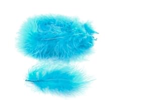 CREATIVERY Plumas de marabú, aprox. 20 unidades, 12-17 cm (turquesa 340) // Plumas decorativas, plumas de marabú, plumas decorativas, plumas de marabú