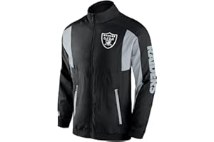FANATICS Las Vegas Raiders Foundation Crinkle Track Jacket