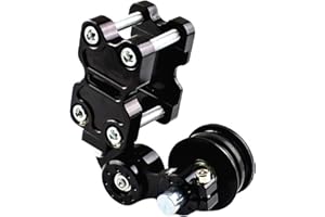 Wallfire Motorrad-Kettenspanner-Einstellvorrichtung-Rollenkettenspanner