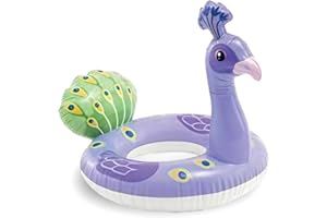 YAAVAAW Flotadores Hinchables Piscina para Niños,55/58cm Lindo Animal Caucho de Juguetes Flotador para Piscina Infantil,Juegos de Agua Círculo de Natación para Niños y Niñas 4-8,Playa Fiesta de Verano