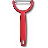 Victorinox YPSO Tırtıklı Kenar &Ccedil;ift Taraf Kırmızı Soyacak, 6.0963.1