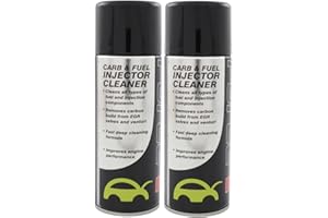 FORCE (Pack of 2) 400ml Carb & Fuel Injector Cleaner - Carburettor Carbon Cleaner Spray