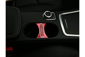 METYOUCAR en alliage d'aluminium Porte-gobelet Coque Trim pour Mercedes Benz CLA 200 220 260 GLA A Classe W176 C117 :
