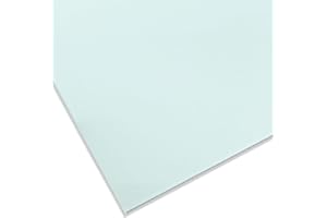 MODULOR PLEXIGLAS® GS de color, vidrio acrílico de marca versátil y resistente a la rotura para objetos ligeros, etc., plancha de PLEXIGLAS® GS, 3 mm de espesor en 25 x 50 cm, verde claro transparente (6C77)