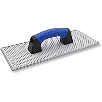 DEWEPRO® WDVS + Porenbeton Schleifbrett - Egalisierungsbrett - Raspelbrett mit verzinktem Stahlblech-Raspelbelag…