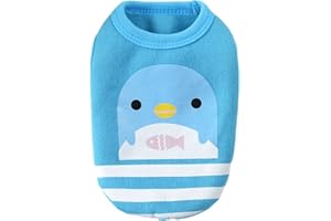 WEVGOUO Manteaux d'hiver Pull-Overs Veste Vetement Polaire Ours Petits Chiens Chiot Chat Chaton Manteau d'hiver Chaud Doux Pelucheux Chihuahua Yorkshire (7, XXS:0.5-1 kg/Tour de Poitrine:24cm)