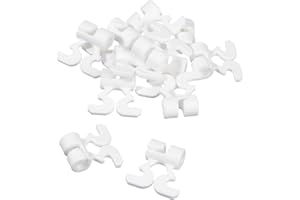 Spalding Quick Clip AC 83565 - Clips para Sujetar la Red a la Canasta de Baloncesto